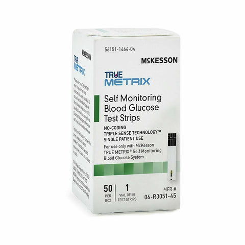 McKesson  True Metrix Blood Glucose Test Strips box of 100