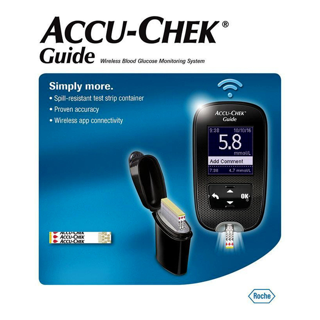 Accu Chek Guide Meter Kit For GLucose Care