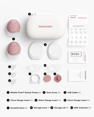 Momcozy Mobile Flow M9 Hands-Free Breast Pump