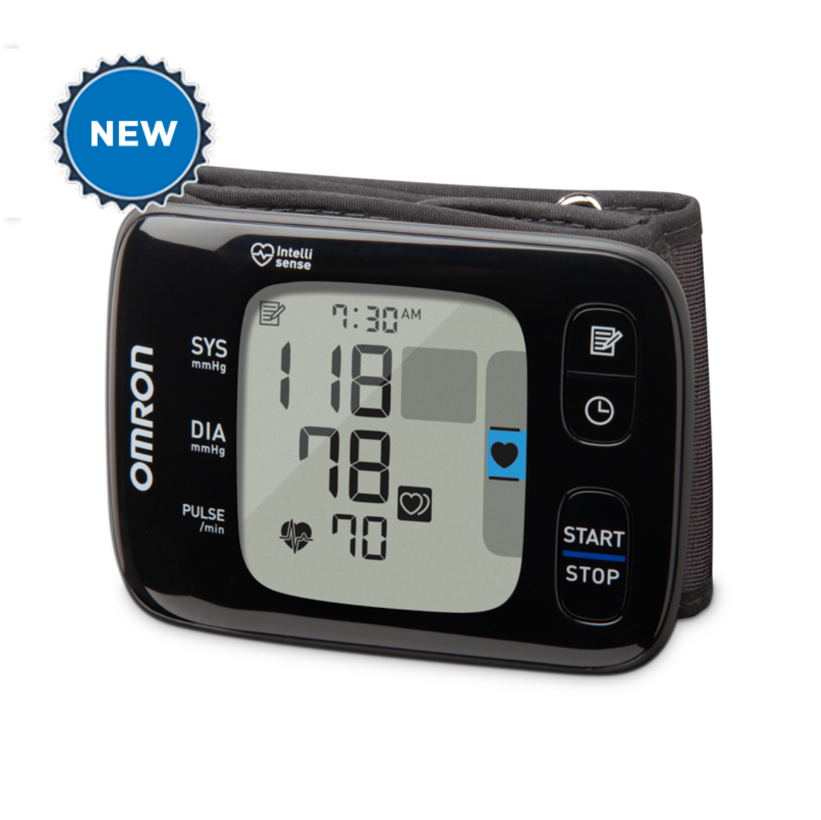 Omron 7 Series  Wireless Wrist Blood Pressure Monitor, 3.6'' x 0.5'' x 2.5'' - 73BP6350