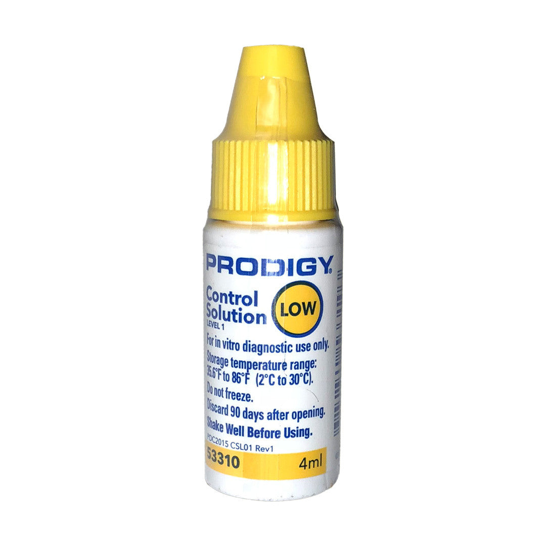 Prodigy Autocode Low Control Solution For Glucose Care