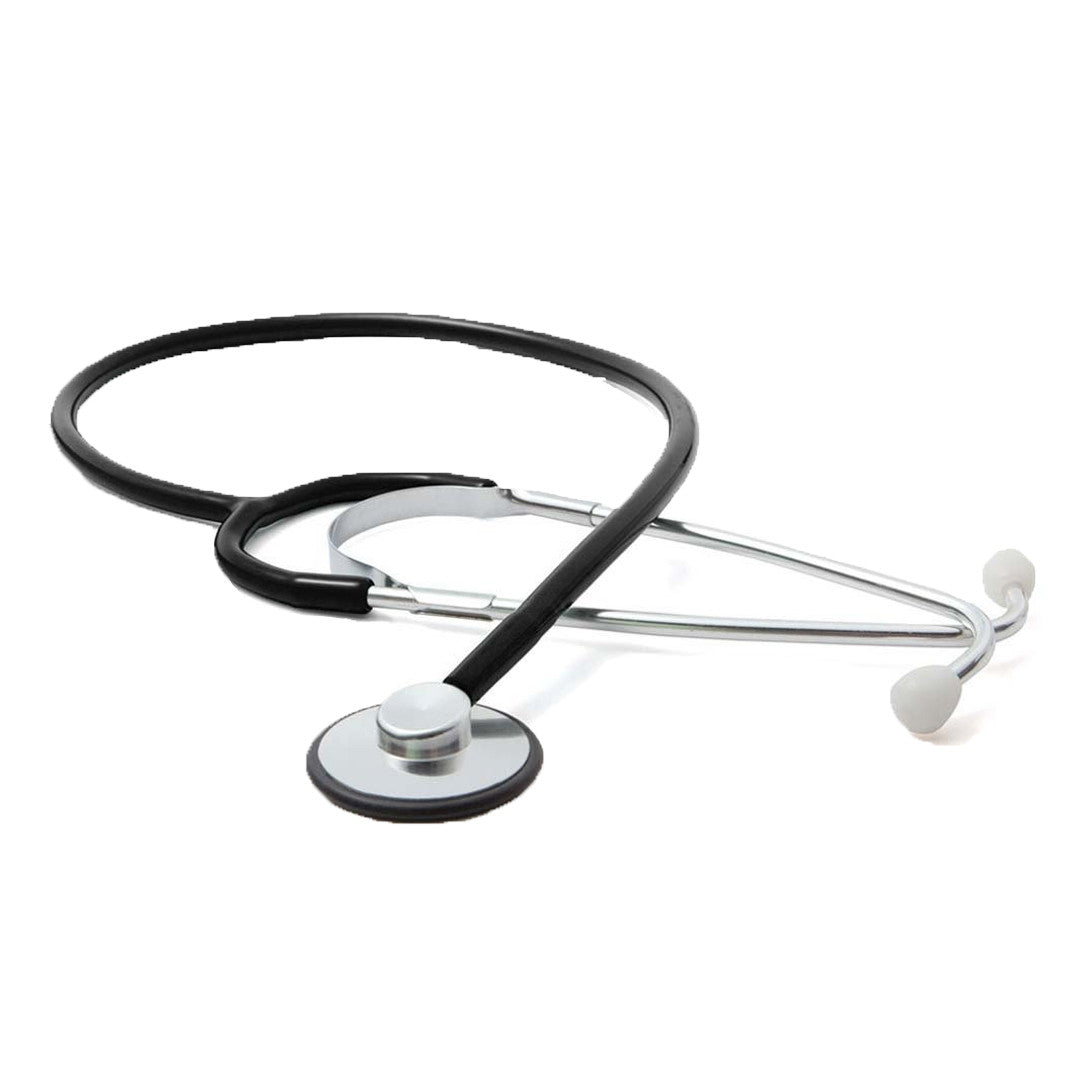 ADC Proscope Single-head Stethoscope, Black. Each