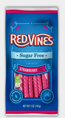 Red Vines Sugar Free Strawberry Twists - [ 2 Pack ]