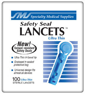 Safety seal lancets