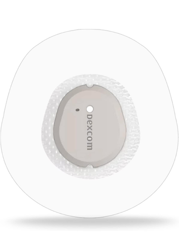 Overt Insulin Pumps, 0.8-Inch Hole, Waterproof, Breathable & Clear Patches [ 5 Pack ]