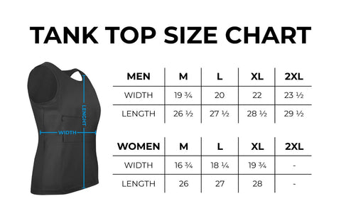 Overt Men's Work-It-Out Active Tank Top with Special Pockets for Insulin Pump Users