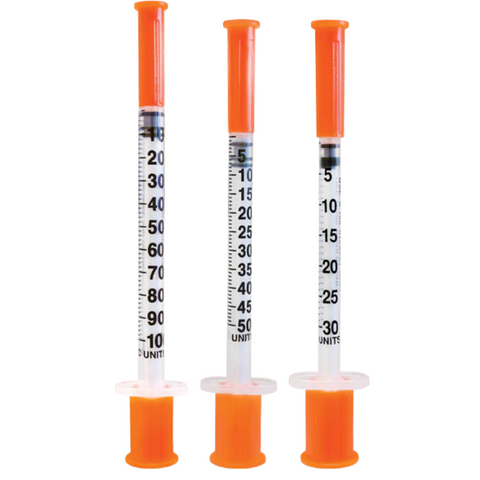 BD Embecta Ultra Fine U-100 Insulin Syringes 30G 3/10cc 1/2" X 12.7 MM-10 Pack