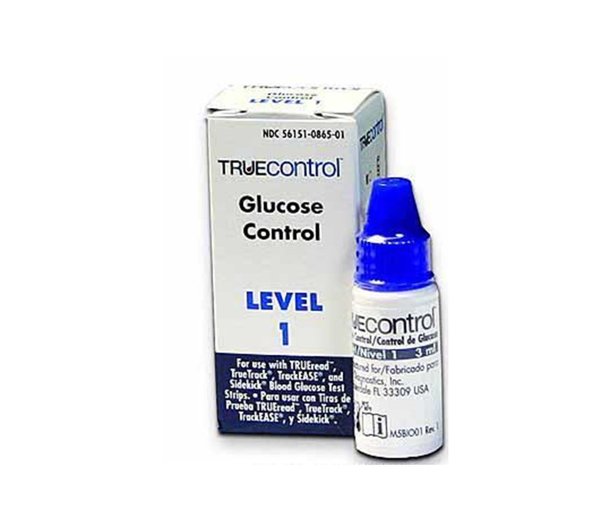 TRUE Control Solution  Level 1 For GLucose Care