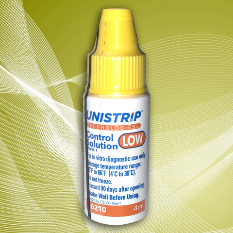 UniStrip Glucose Control Solutio For GLucose Care