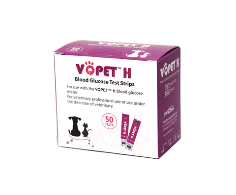 VQ PET H Blood Glucose Test Strips 50 Count