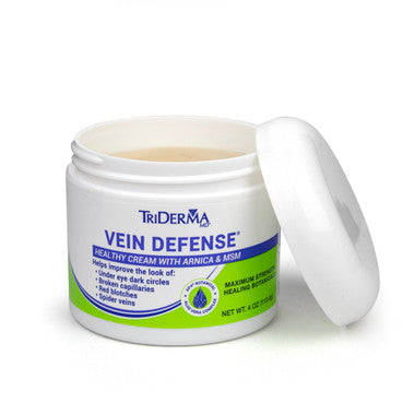 Triderma Vein Defense Healthy Cream Jar 4 oz