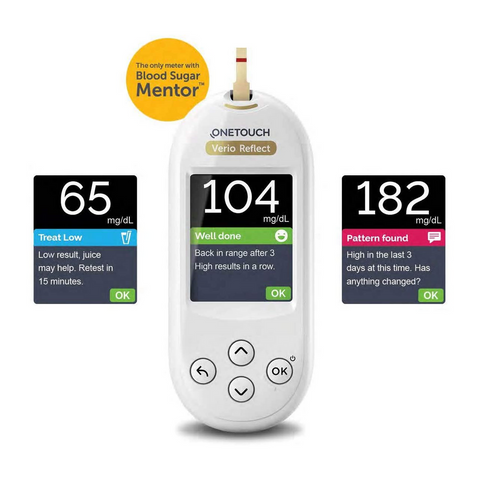 OneTouch Verio Reflect Bluetooth Glucose Monitoring System