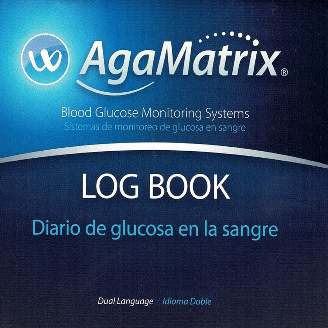 AgaMatrix WaveSense Log Book For Glucose Care