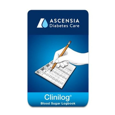 Ascensia Bayer Clinilog LogBook For Glucose Care