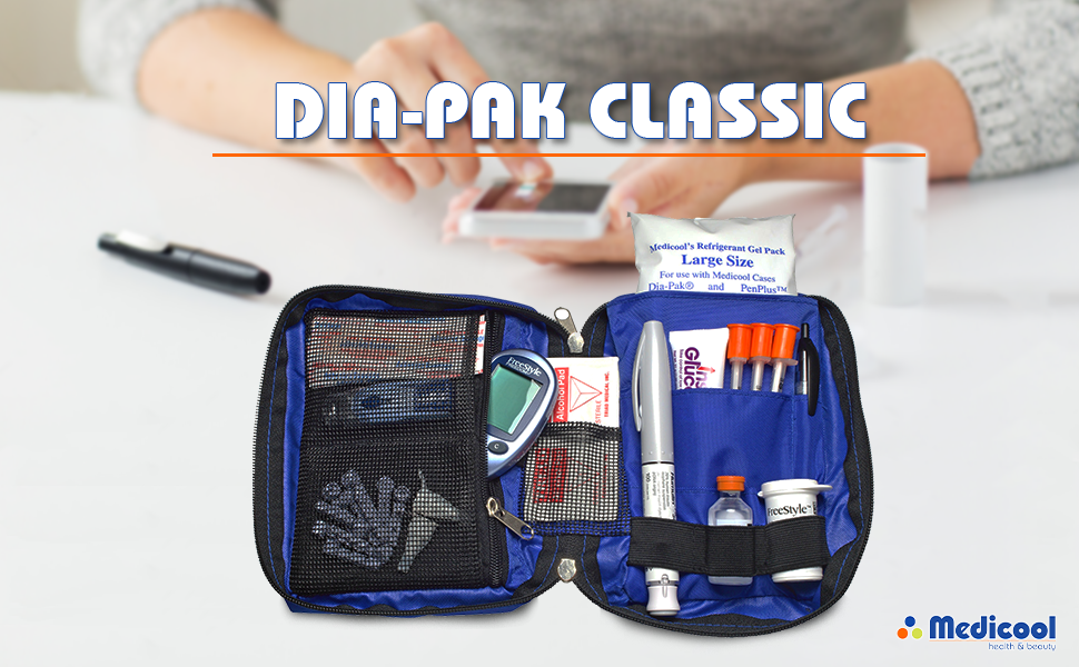 Medicool DIA-PAK CLASSIC - BLACK Organizer
