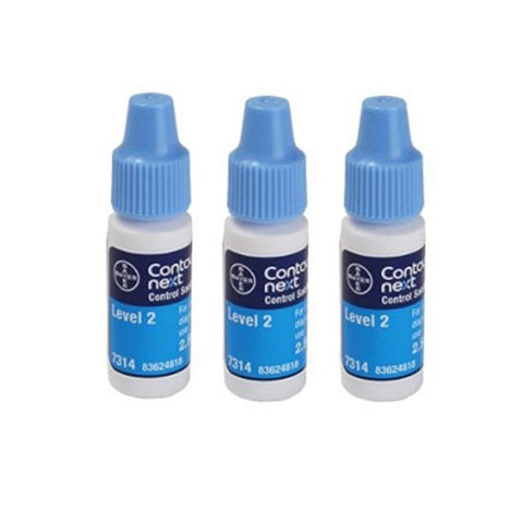 Ascensia Bayer Contour Next Control Solution For Glucose Care - 3 pack