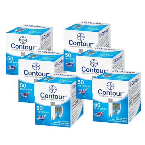 Ascensia Bayer Contour 300 Test Strips For Glucose Care