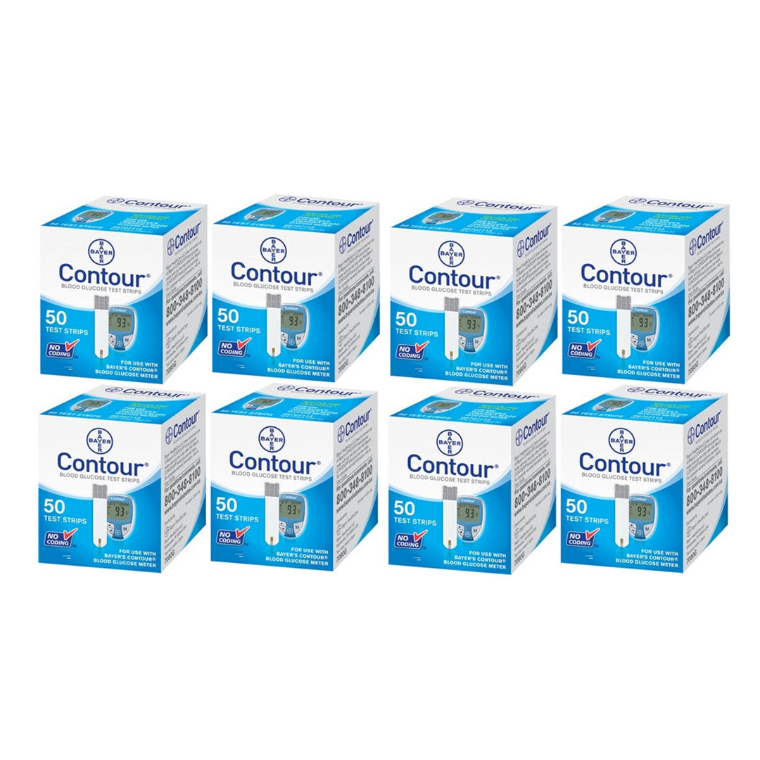 Ascensia Bayer Contour 400 Test Strips For Glucose Care