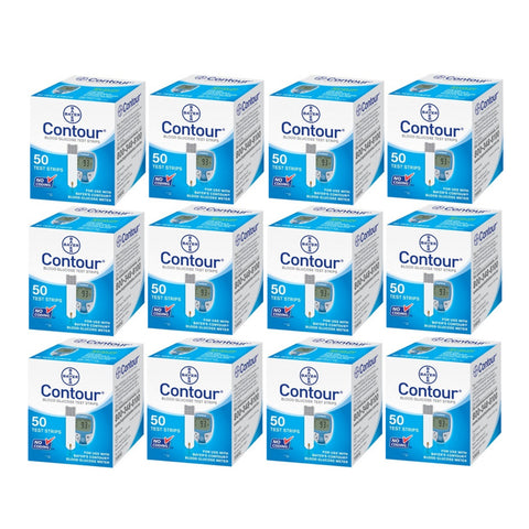 Ascensia Bayer Contour 600 Test Strips For Glucose Care