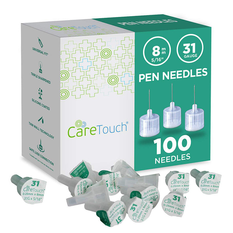 Care Touch Pen Needle 31G 5/16" - 8mm 100ct #CTPN31516