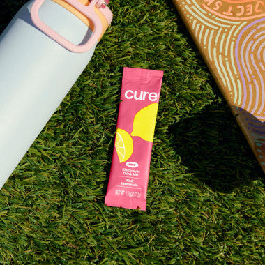 Cure Kids Pink Lemonade Hydrating Electrolyte Mix 14 ct