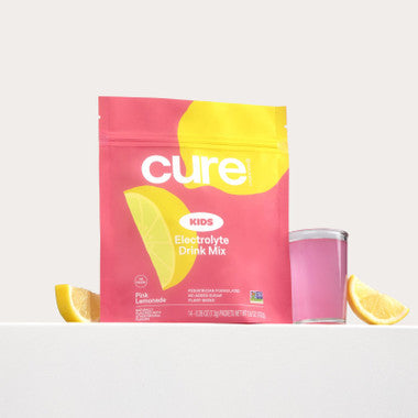 Cure Kids Pink Lemonade Hydrating Electrolyte Mix 14 ct