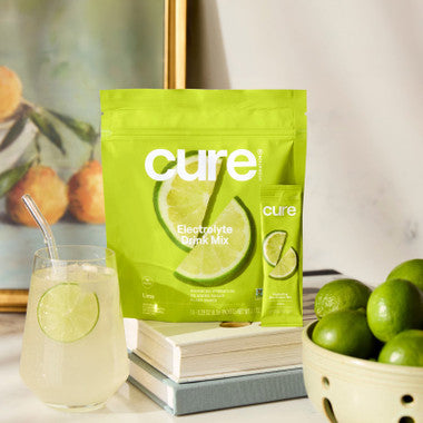 Cure Lime Hydrating Electrolyte Drink Mix 14 ct