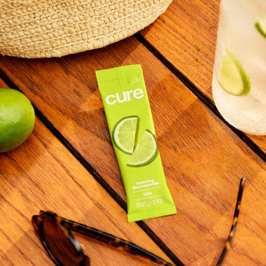 Cure Lime Hydrating Electrolyte Drink Mix 14 ct