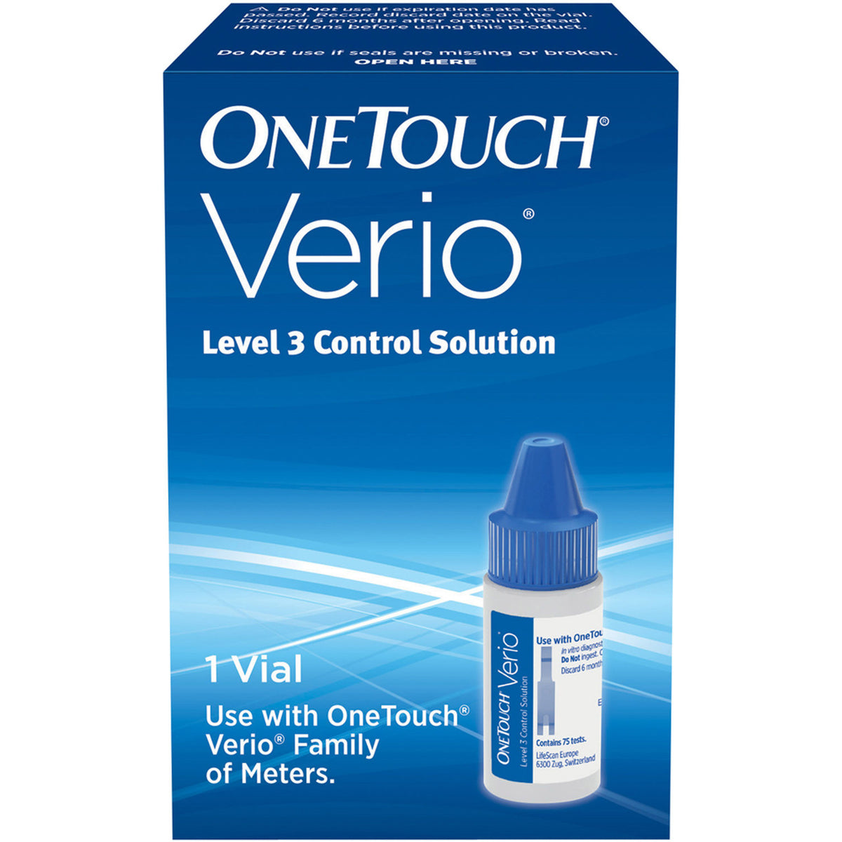 OneTouch Verio Control Solution  For GLucose Care