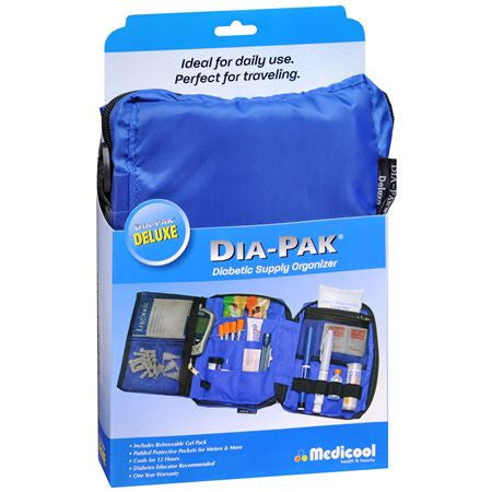 Medicool  DIA-PAK DELUXE - BLUE Organizer