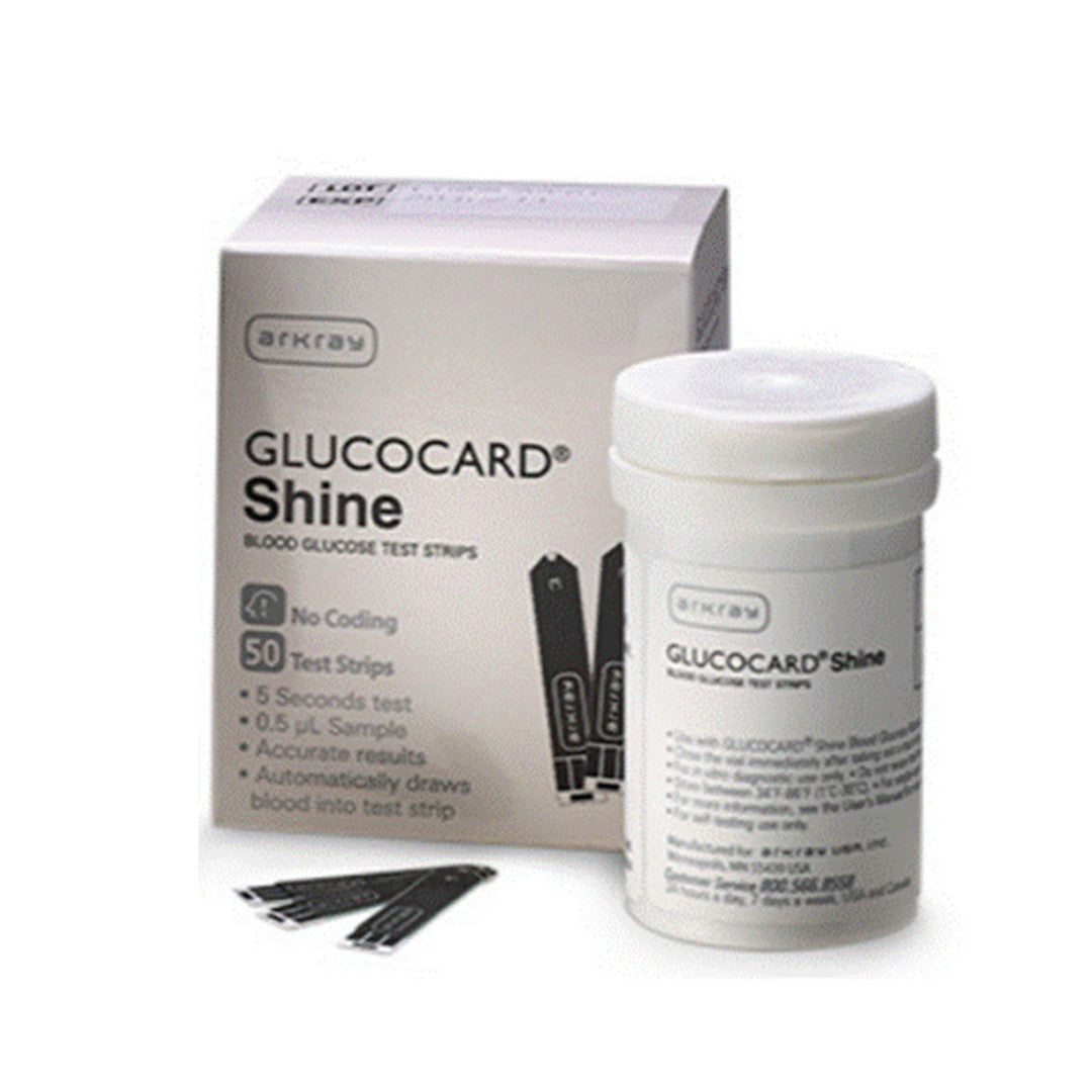 Arkray Glucocard Shine Test Strips 50CT