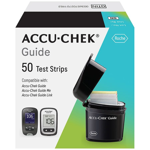 Accu-Chek Guide 50 Test Strips For Glucose Care