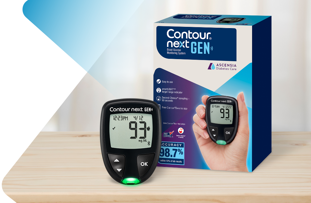 Ascensia Contour Next GEN Meter Kit For Glucose Care