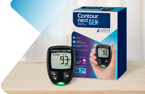 Ascensia Contour Next GEN Meter Kit For Glucose Care