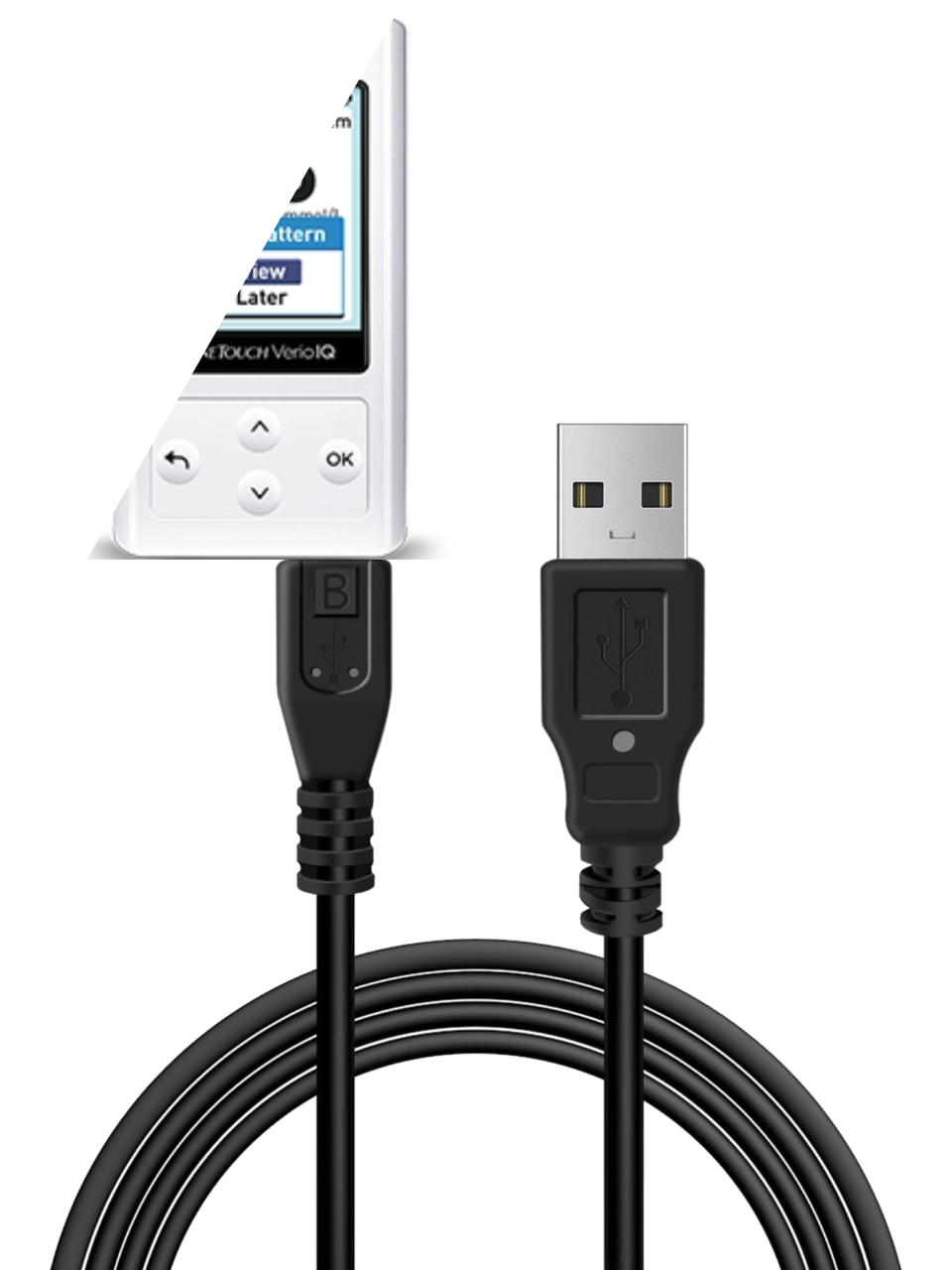 Lifescan Onetouch Verio IQ Meter USB Cable Only