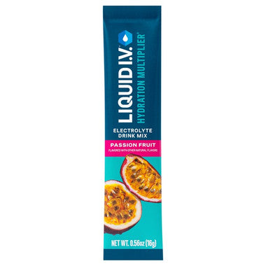 Liquid I.V. electrolyte drink mix in Passion Fruit flavor