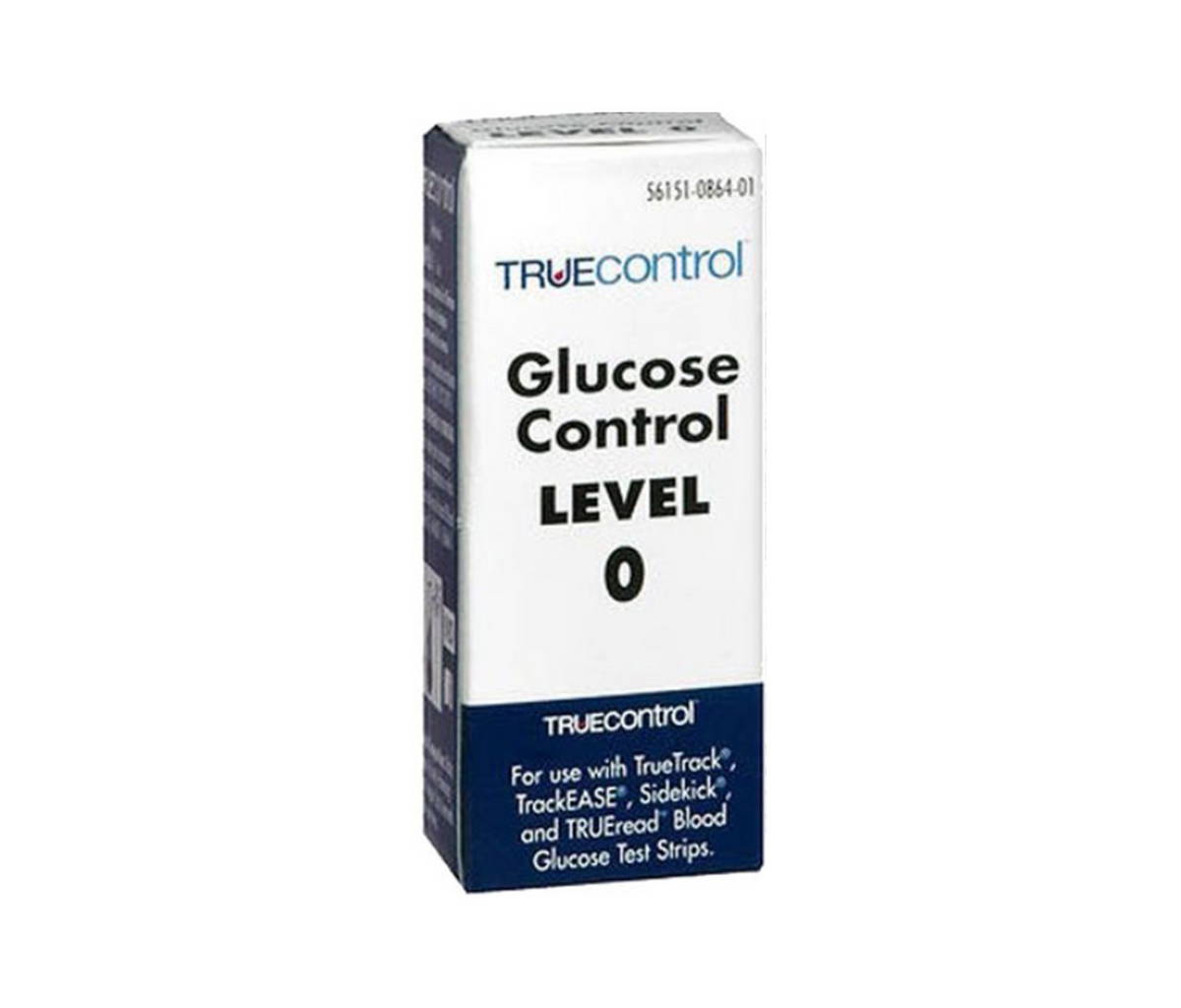 TRUE Control Solution  Level 0 For GLucose Care