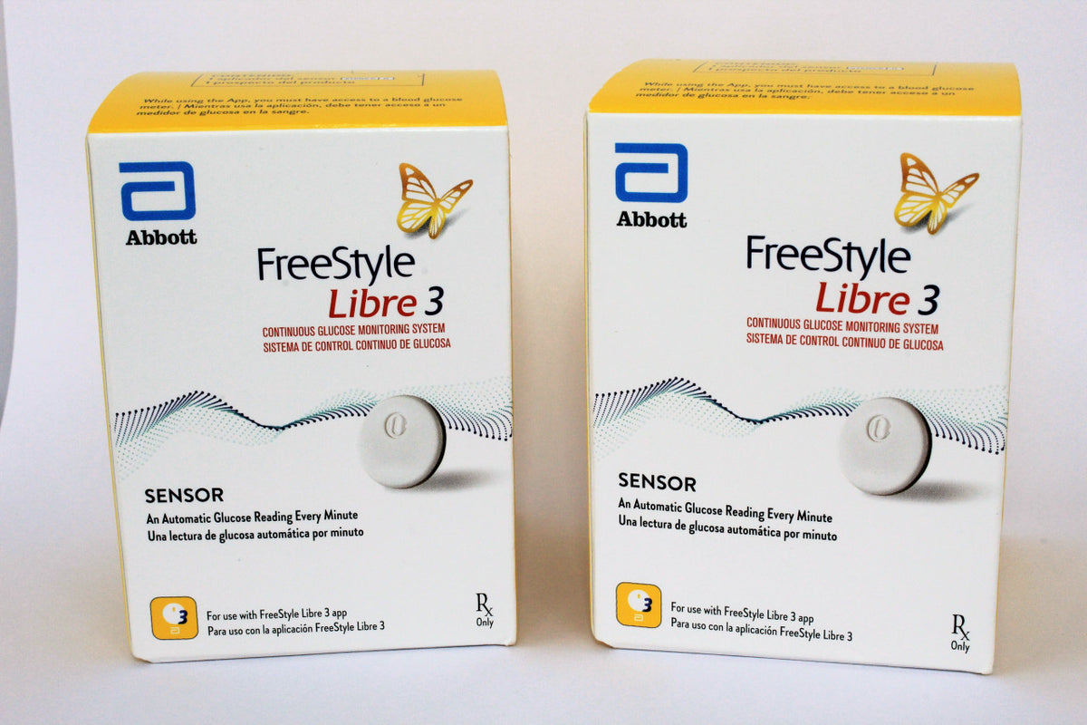 FreeStyle Libre 3 Sensor Twin Pack - 28 days Supply - CGM