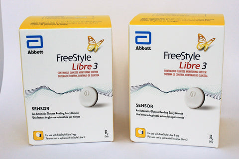 FreeStyle Libre 3 Sensor Twin Pack - 28 days Supply - CGM