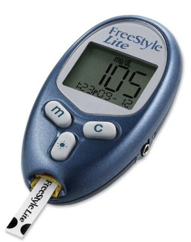 ABBOTT FreeStyle Lite Blood Glucose Meter Only For GLucose Care