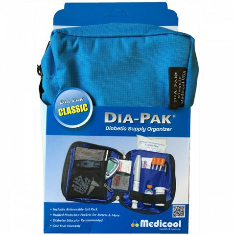 Medicool DIA-PAK CLASSIC - Blue Organizer