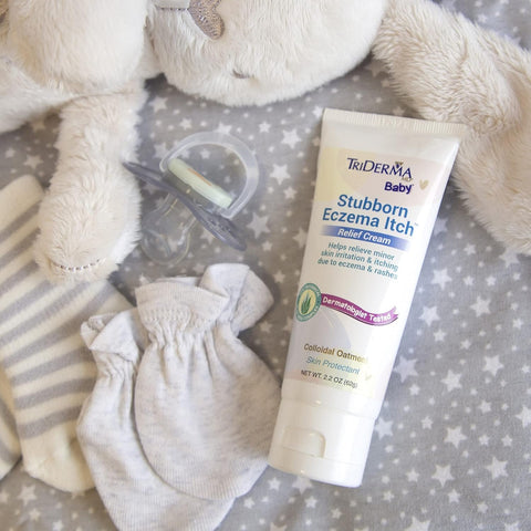 TriDerma Baby Stubborn Eczema Itch Relief Cream