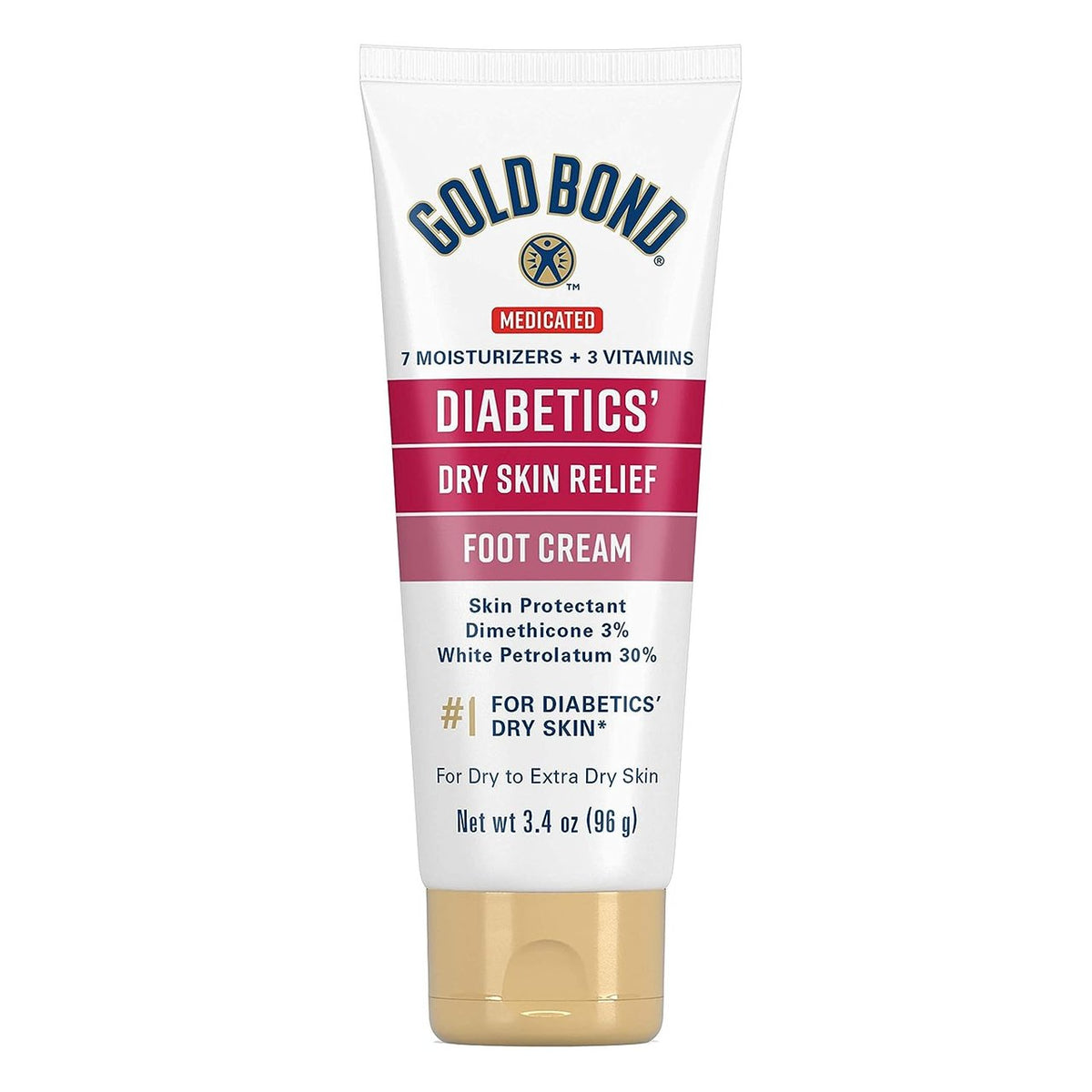 Gold Bond Ultimate Diabetic's Foot Cream 3.4 oz.