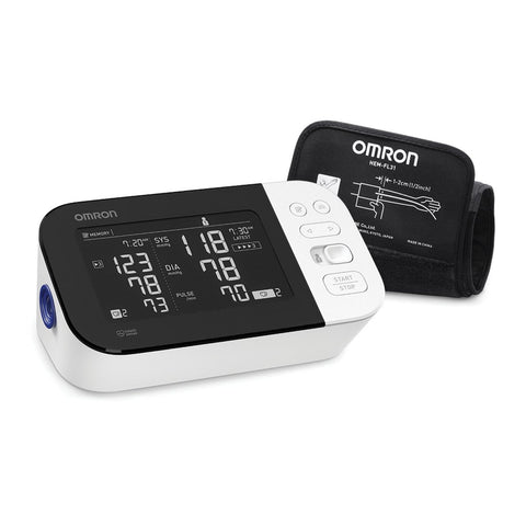 Omron 10 Series   Digital Blood Pressure Monitoring Unit - Tube Pocket Size (Large Cuff)