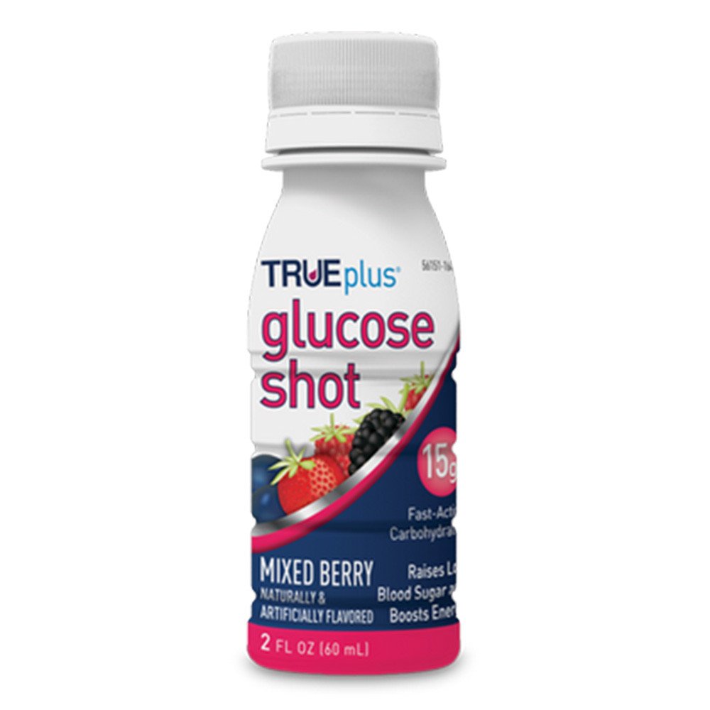 TRUEplus Glucose Shot Mixed Berry Flavor by TRUE Metrix available at Diabetic Pro