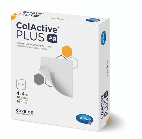 ColActive® Plus Ag Collagen & Silver Wound Matrix 4" x 4"