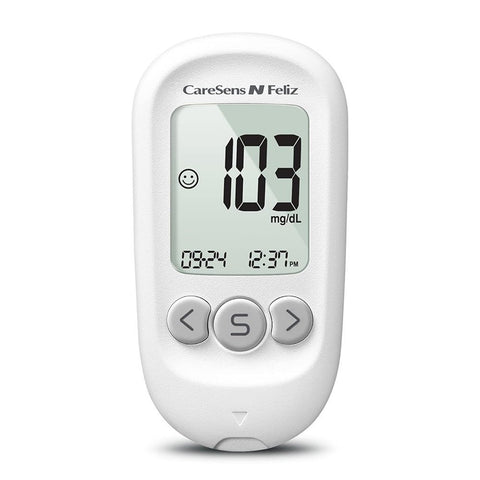 Caresens N Feliz Glucose Meter with 50 Test Strips