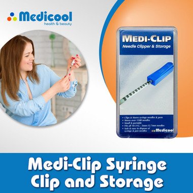 Medi-Clip Safe Clip Needle Clip and Storage, Up to 1,500 Needles