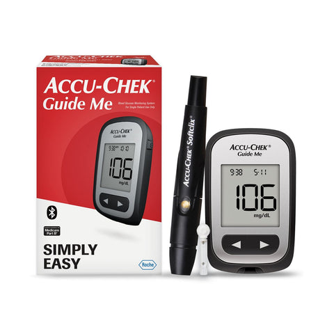 Accu-Chek Guide Me Blood Glucose Monitor by Accu Chek / Roche Diagnostics available at Diabetic Pro