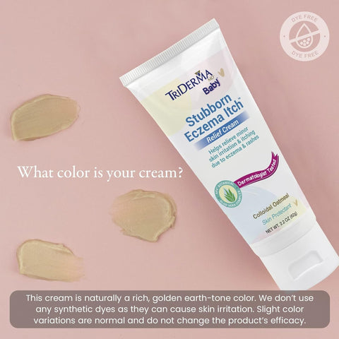 TriDerma Baby Stubborn Eczema Itch Relief Cream
